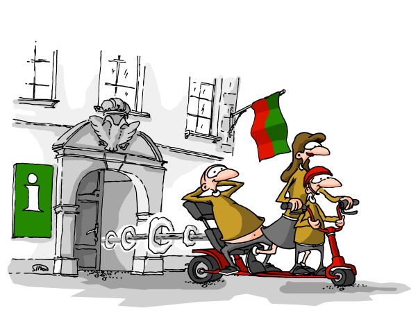 Objevujte město na koloběžce